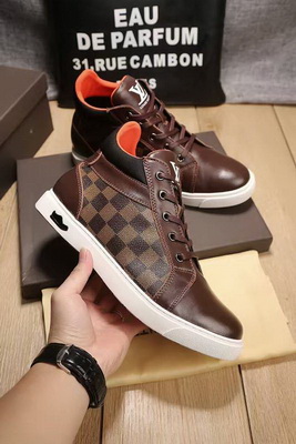 LV High-Top Fashion Men Shoes--083